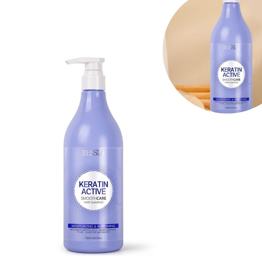 SHAMPOO CON QUERATINA HIDRATANTE JIESSIA 730ML