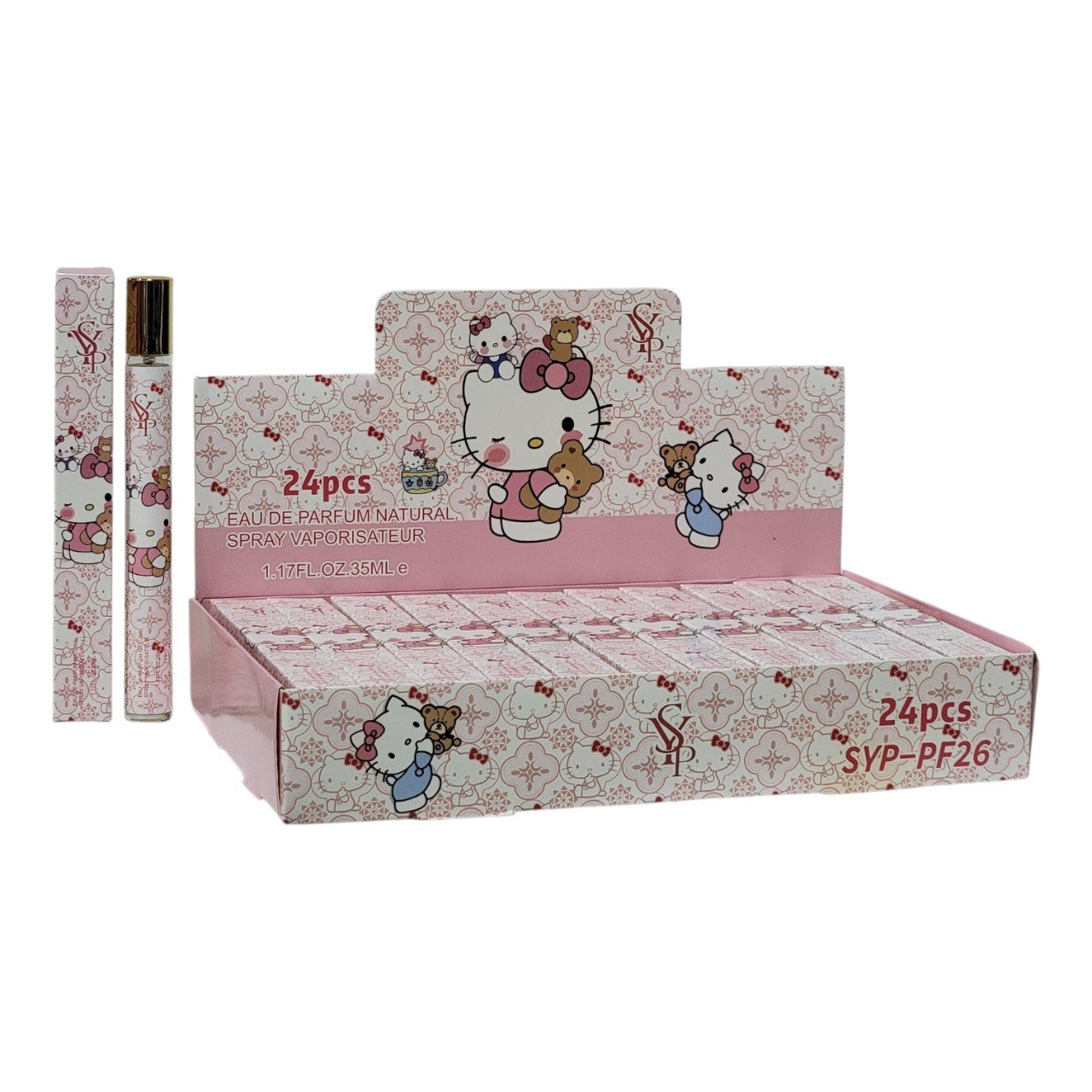 PERFUME EN TUBO PARA NIÑA DE HELLO KITTY SIYIPING EDP 35ML