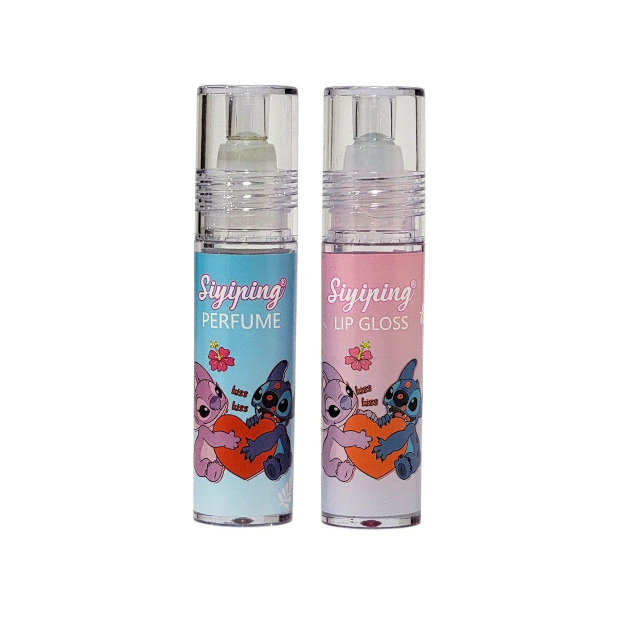 BRILLO LABIAL LIP CON AROMA SIMILAR YARA, LIP LABIAL PERFUMADO HIDRATANTE EN SET DE 2 PIEZAS SIYIPING
