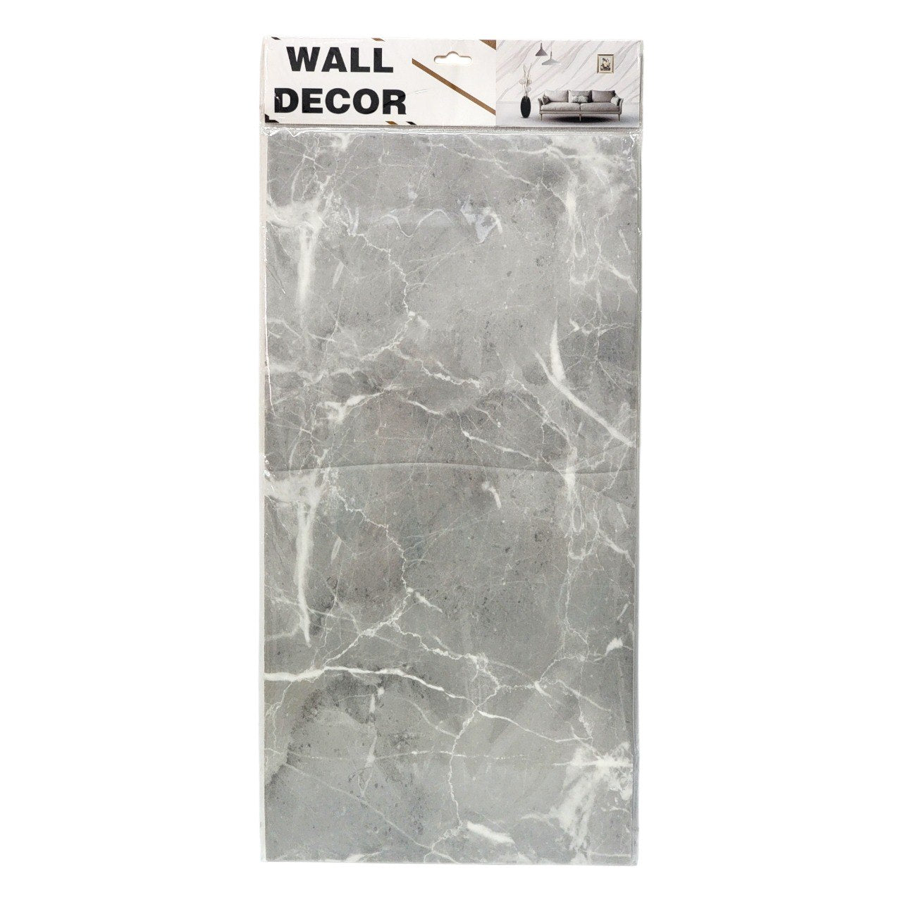 PEGATINAS DE PARED DE MATERIAL PVC TEXTURA MÁRMOL 60X30CM