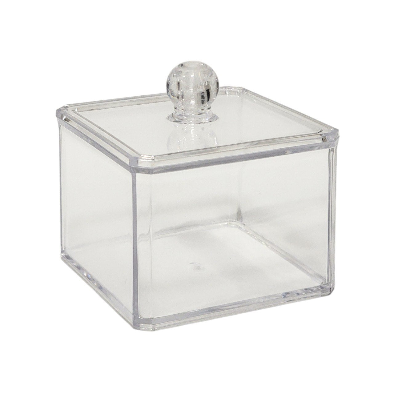 ORGANIZADOR RECIPIENTE COSMÉTICO PARA HISOPOS 8X9.5CM