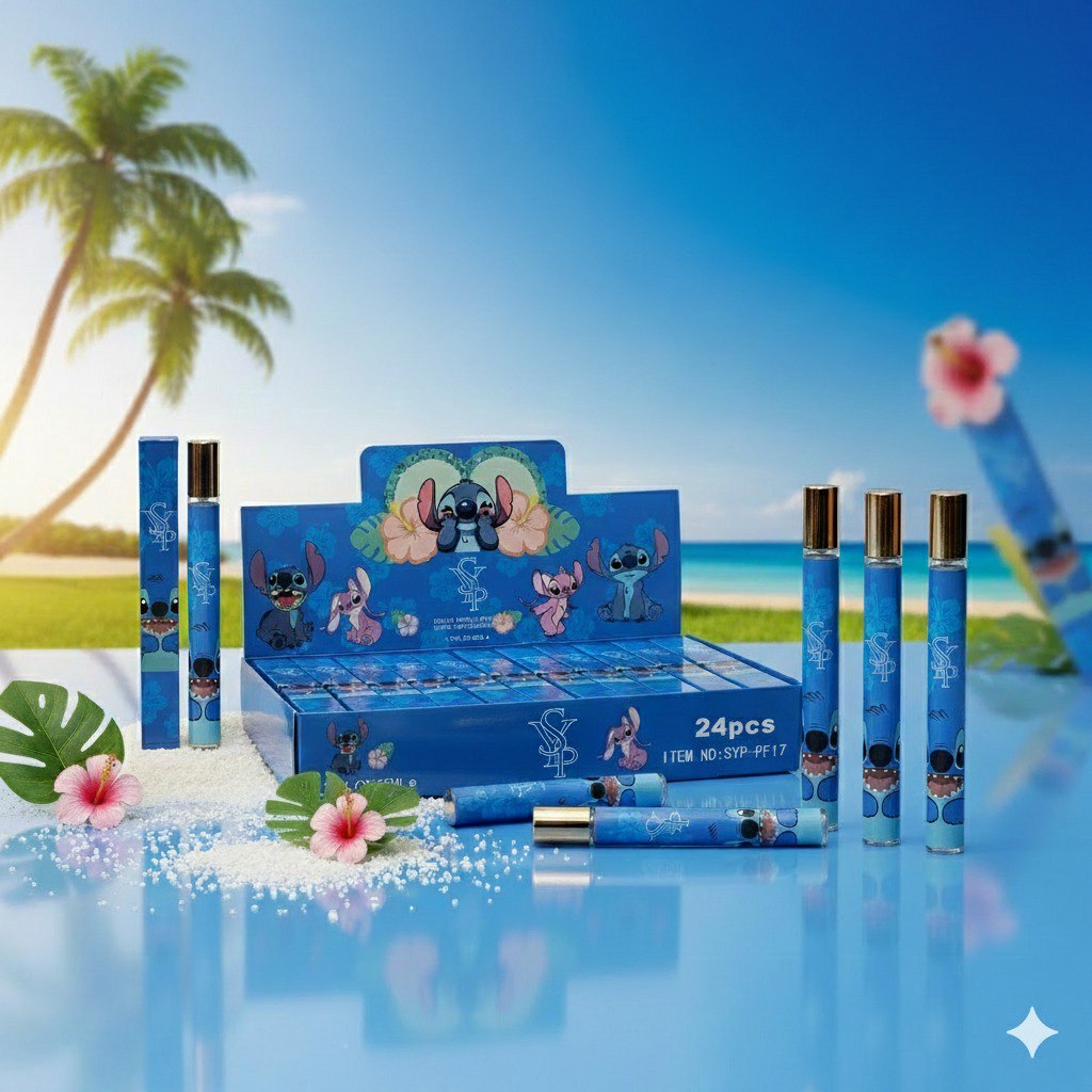 PERFUME EN TUBO PARA NIÑA DE STITCH SIYIPING EDP 35ML