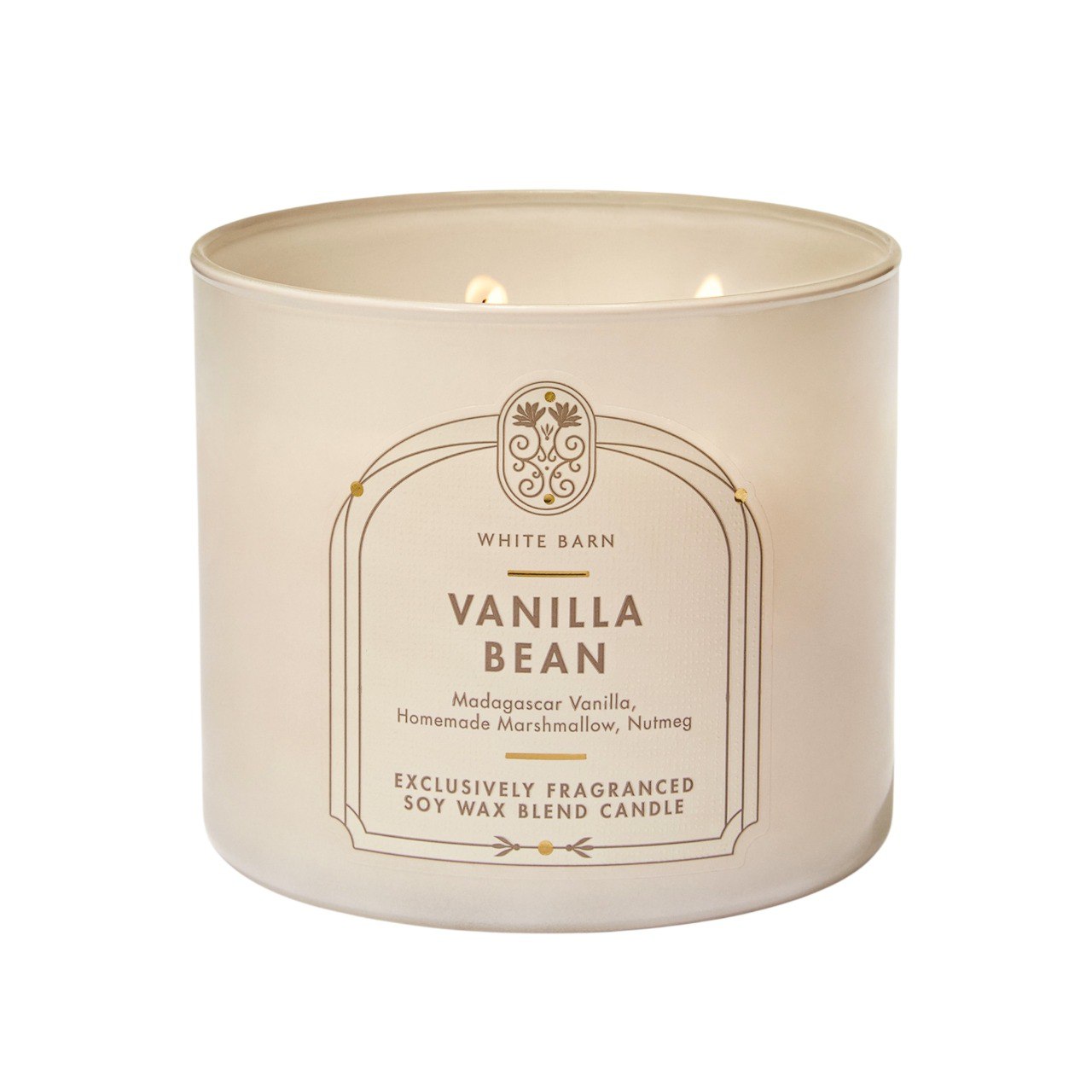VELA AROMATICA VANILLA BEAN WHITE BARN 411G