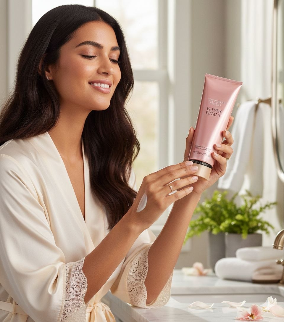 VICTORIAS SECRET CREMA VELVET PETALS 236ML (M)