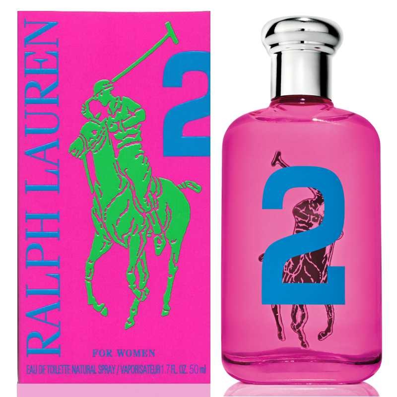 RALPH LAUREN POLO BIG PONY WOMEN 2 1.7 OZ. EDT SP 50 ML