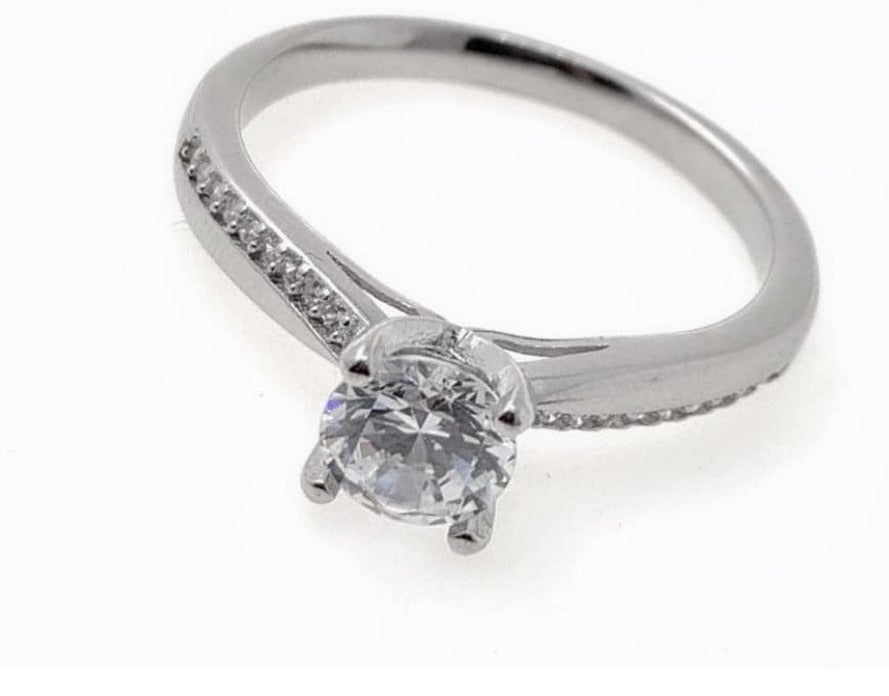 PANI990 ANILLO COMPROMISO, PLATA 925