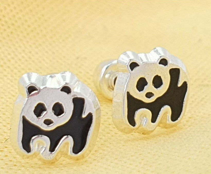 PARIN100 ARITO DE OSO PANDA, PLATA 925