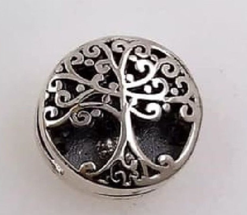 PCHARM748 CIRCULAR CON EL ARBOL DE LA VIDA EN MEDIO PARA PANDORA REFLEXION