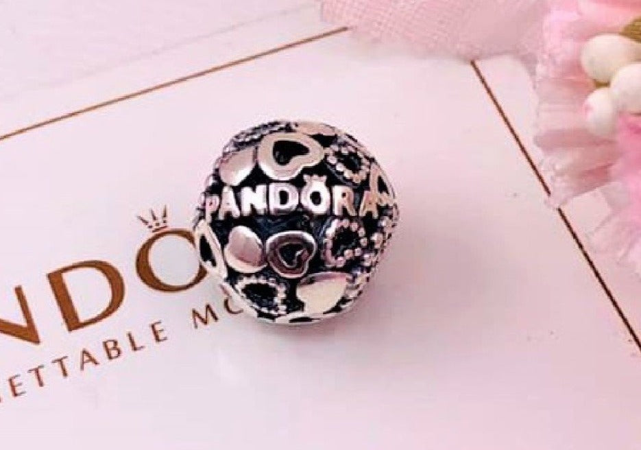 PCHARM897 SEPARADOR DE PANDORA CON CORAZONES