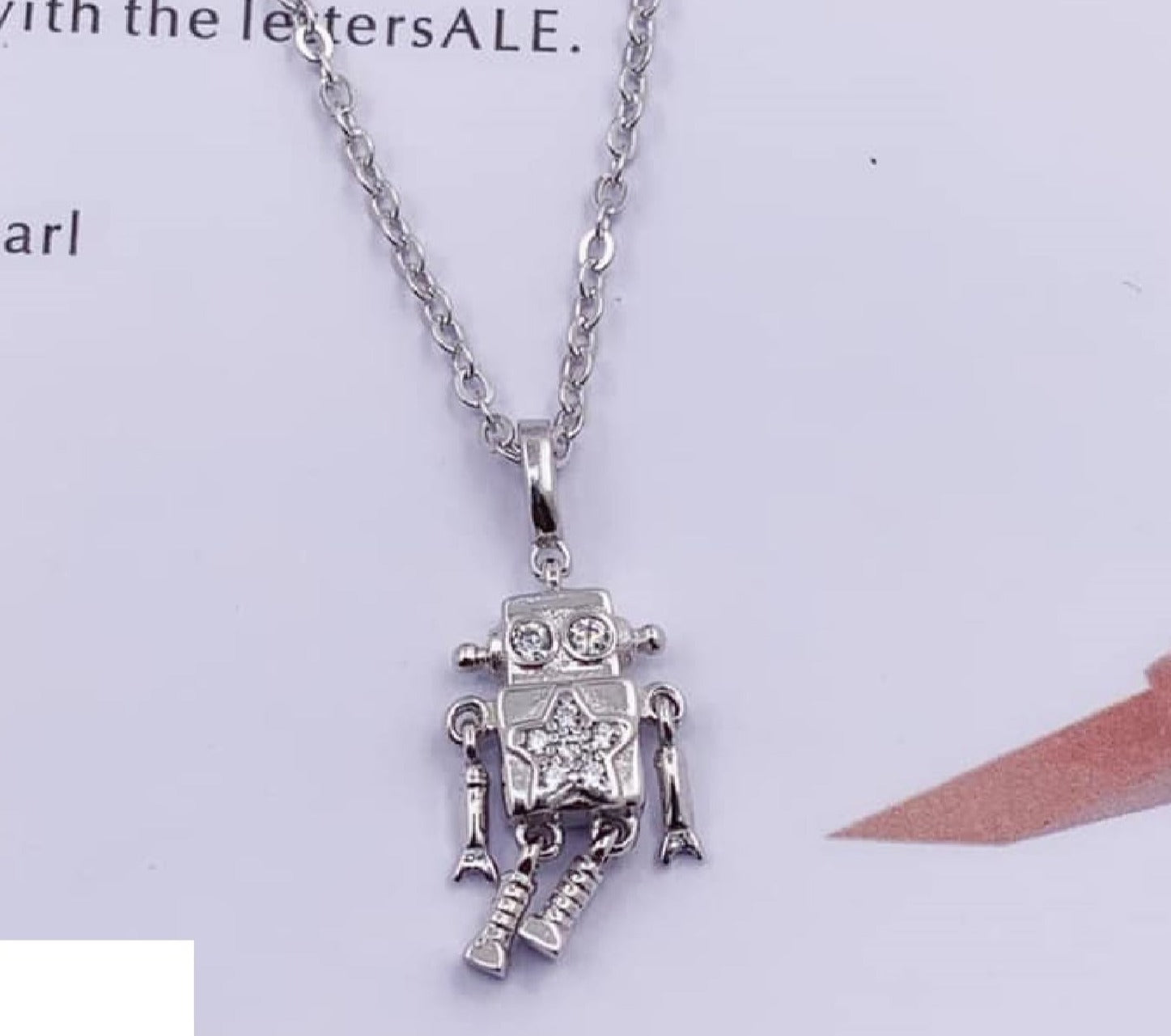PDIJE1184 ROBOT CON CADENA PLATA 925