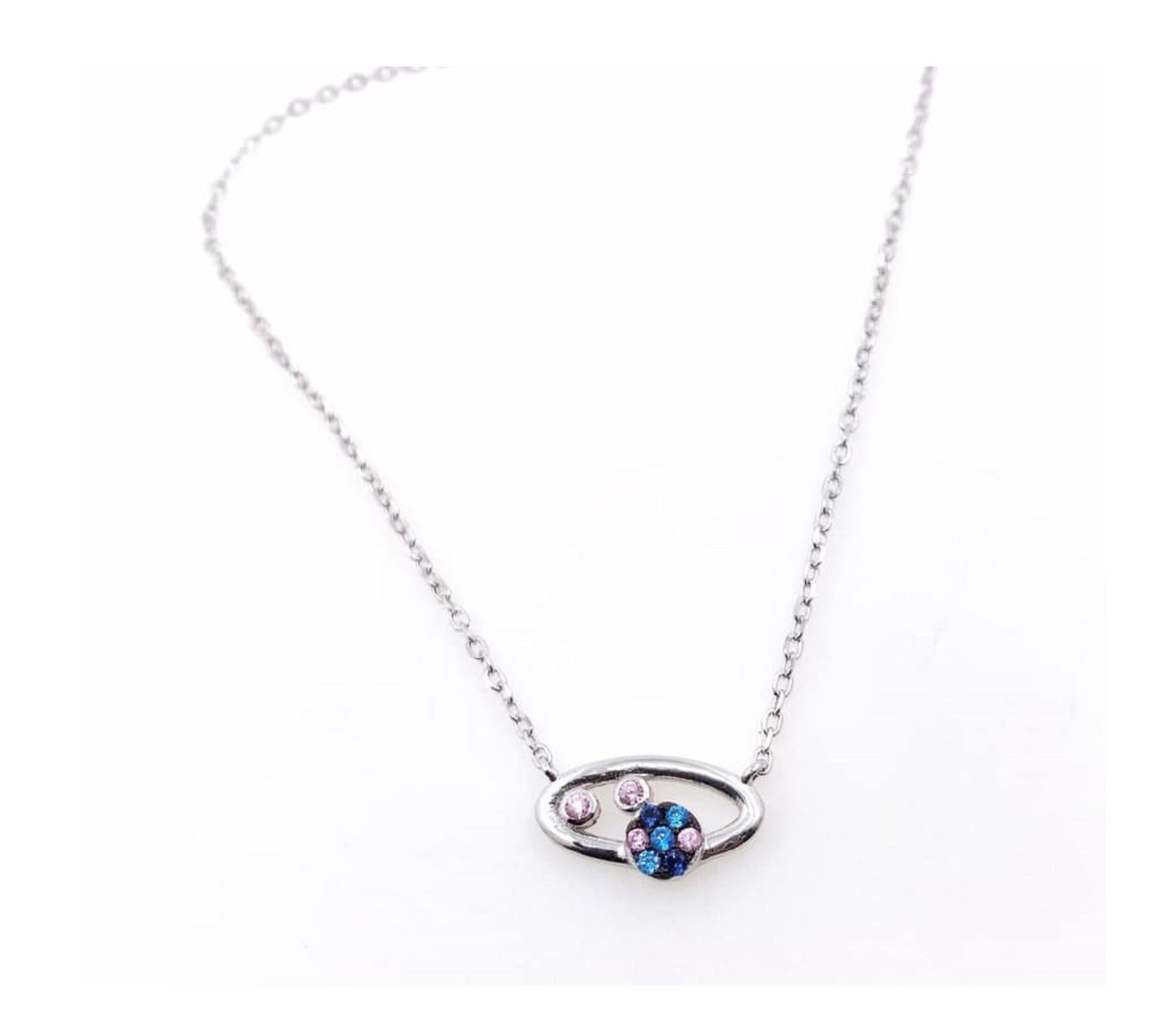 PDIJE1268 MINI GALAXIA, INCLUYE CADENA PLATA 925