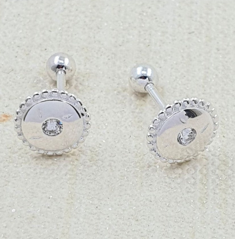 PARIN127 ARITO DE FLOR, PLATA 925