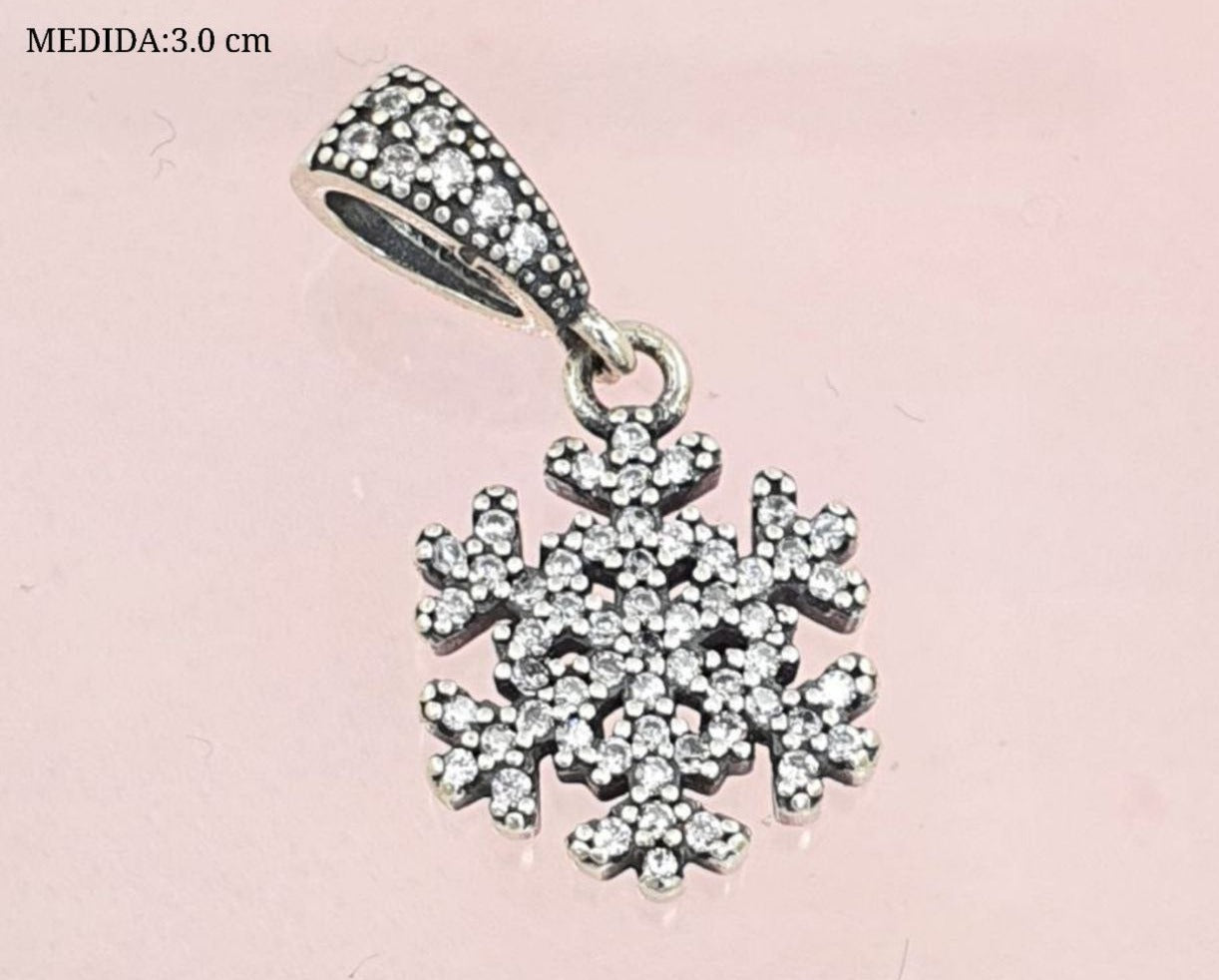 PCHARM2773 COLGANTE DE COPO DE NIEVE