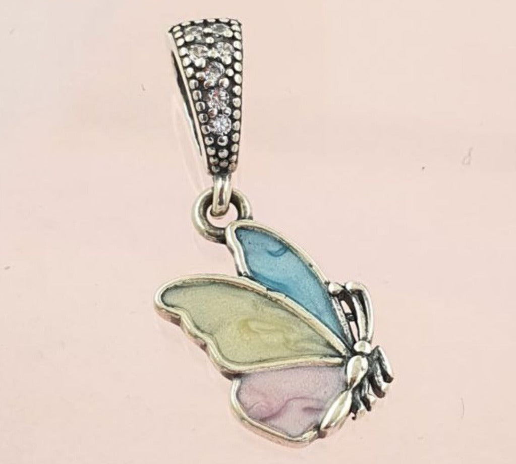 PCHARM2720 COLGANTE DE MARIPOSA DE COLORES