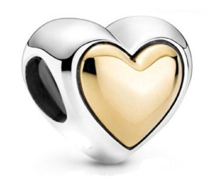 PCHARM2897 CORAZON CON FRASE TIENES UN AMOR POR EL ORO AMOR SAN VALENTIN