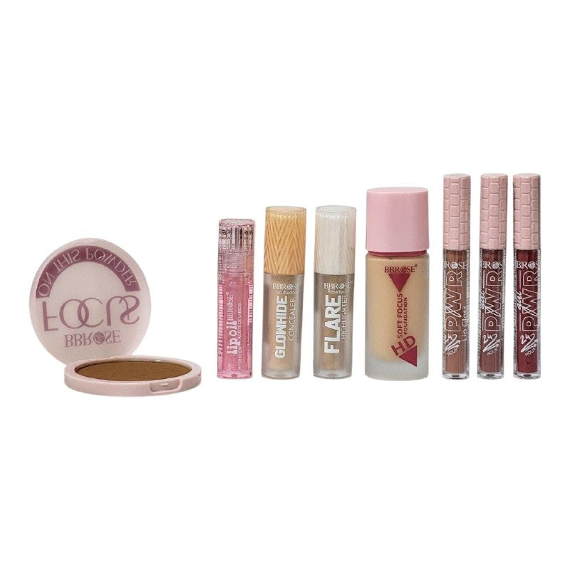 SET DE MAQUILLAJE COMPLETO BBROSE 8 Piezas