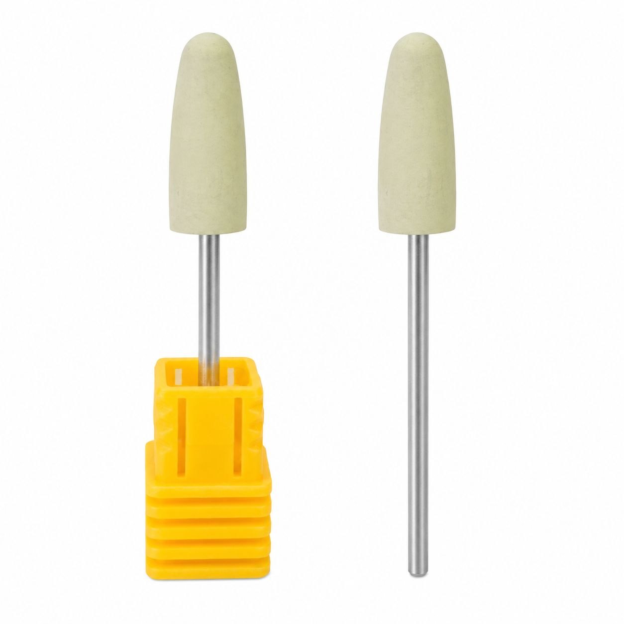 CABEZAL DE SILICÓN REDONDO PARA TORNO DE UÑAS QUEEN NIGHT PROFESSIONAL 4.5CM 1 UND