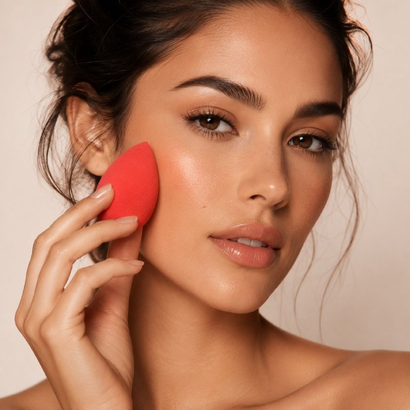 ESPONJAS PARA MAQUILLAJE DE DIFUMINACION FORMAS Y COLORES SURTIDOS