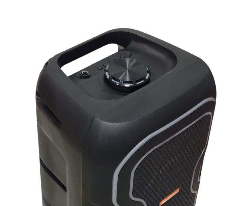 PARLANTE ALTAVOZ INALAMBRICO CON LUCES RGB Y POTENCIA DE 25W, CON MICROFONO PARA KARAOKE Y BATERIA DE LARGA DURACION MS-2045BT