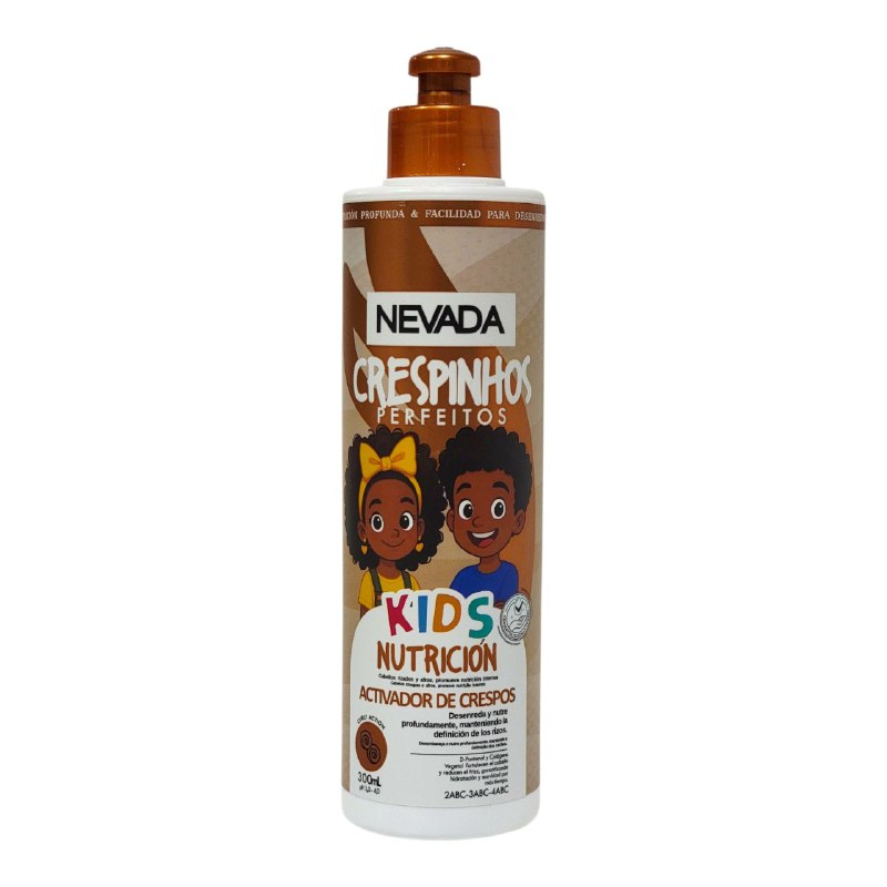 CREMA PARA EL CABELLO ACTIVADORA DE RIZOS DESENREDANTE HIDRATANTE NEVADA KIDS 300ML