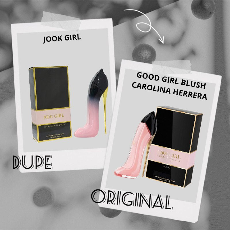 JOOK GIRL ITS SO GOOD TO BE BAD EDP 85ML (M) (AROMA SIMILAR CAROLINA HERRERA GOOD GIRL BLUSH EDP)