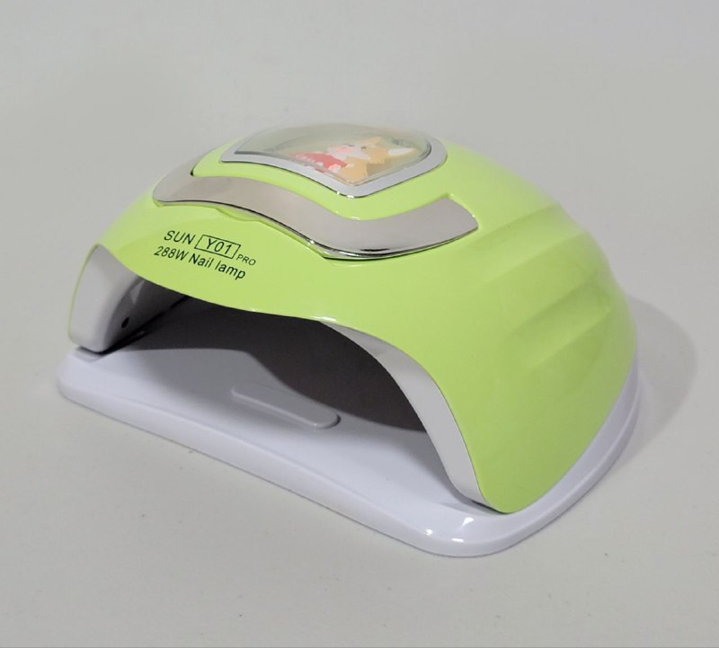 LAMPARA PARA UÑAS UV LED PARA SECADO RAPIDO DE UÑAS PANTALLA DIGITAL 288W WOMEN CARE SUN Y-01