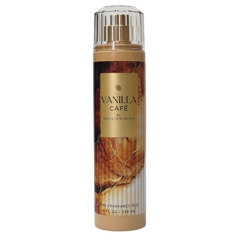 BATH & BODY WORKS SPLASH VANILLA CAFE 236ML (M) (DUPE YVES SAINT LAURENT BLACK OPIUM EXTREME EDP)