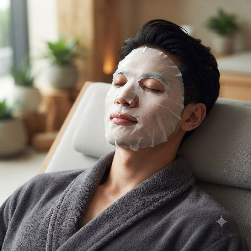 MASCARILLA FACIAL DE CONTROL DE GRASA Y LIMPIEZA PROFUNDA PARA CABALLERO SADOER 25ML