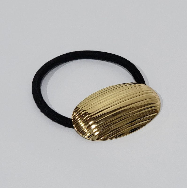 COLA DECORATIVA METALICA PARA EL CABELLO COLOR DORADO VARIOS ESTILOS PONY CUFFS