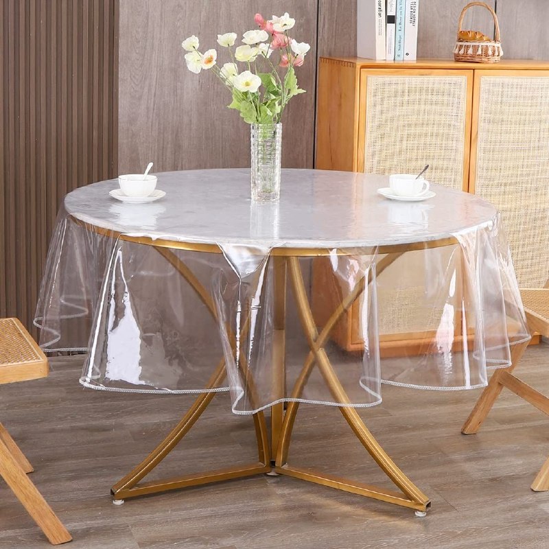 PROTECTOR DE MESA PLASTICO RECTANGULAR 178CM