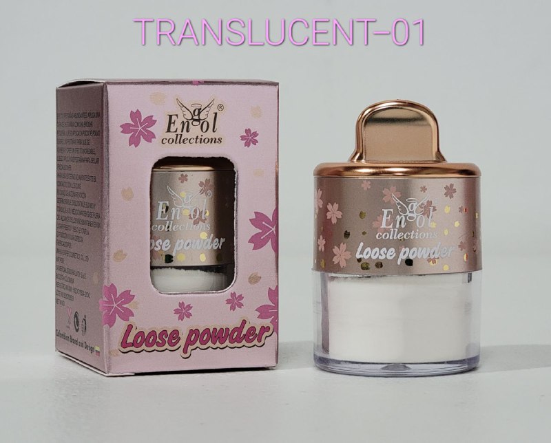POLVO SUELTO TRANSLUCIDO Y FIJADOR PARA MAQUILLAJE EFECTO MATE ENGOL COLLECTIONS 4G