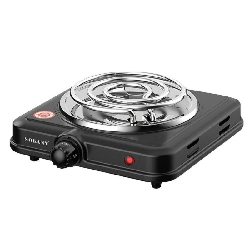 MAQUINA ESTUFA ELECTRICA SK-5111, GRAN POTENCIA DE FUEGO, 1000W, MULTIPLES OPCIONES DE COCCION SOKANY