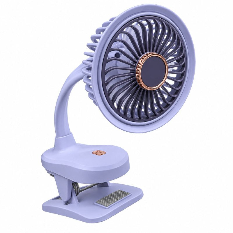 VENTILADOR PORTATIL RECARGABLE CON CLIP Y CUELLO FLEXIBLE BENELI HOME 24CM
