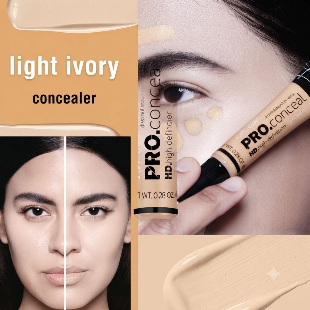 CORRECTOR LÍQUIDO TONO GC970 LIGHT IVORY PRO CONCEAL L.A. GIRL 8G
