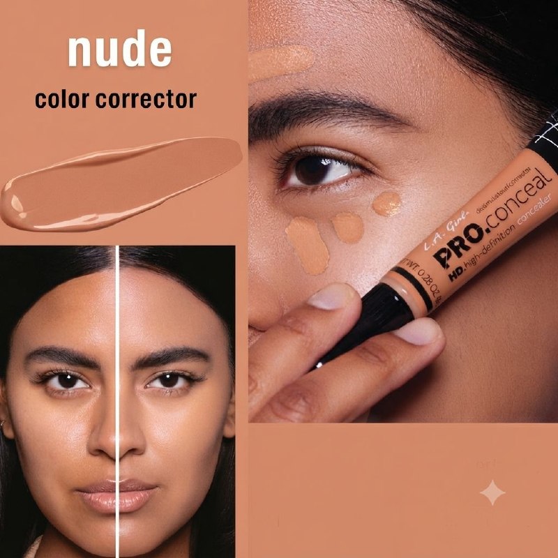 CORRECTOR LÍQUIDO TONO GC974 NUDE PRO CONCEAL L.A. GIRL 8G