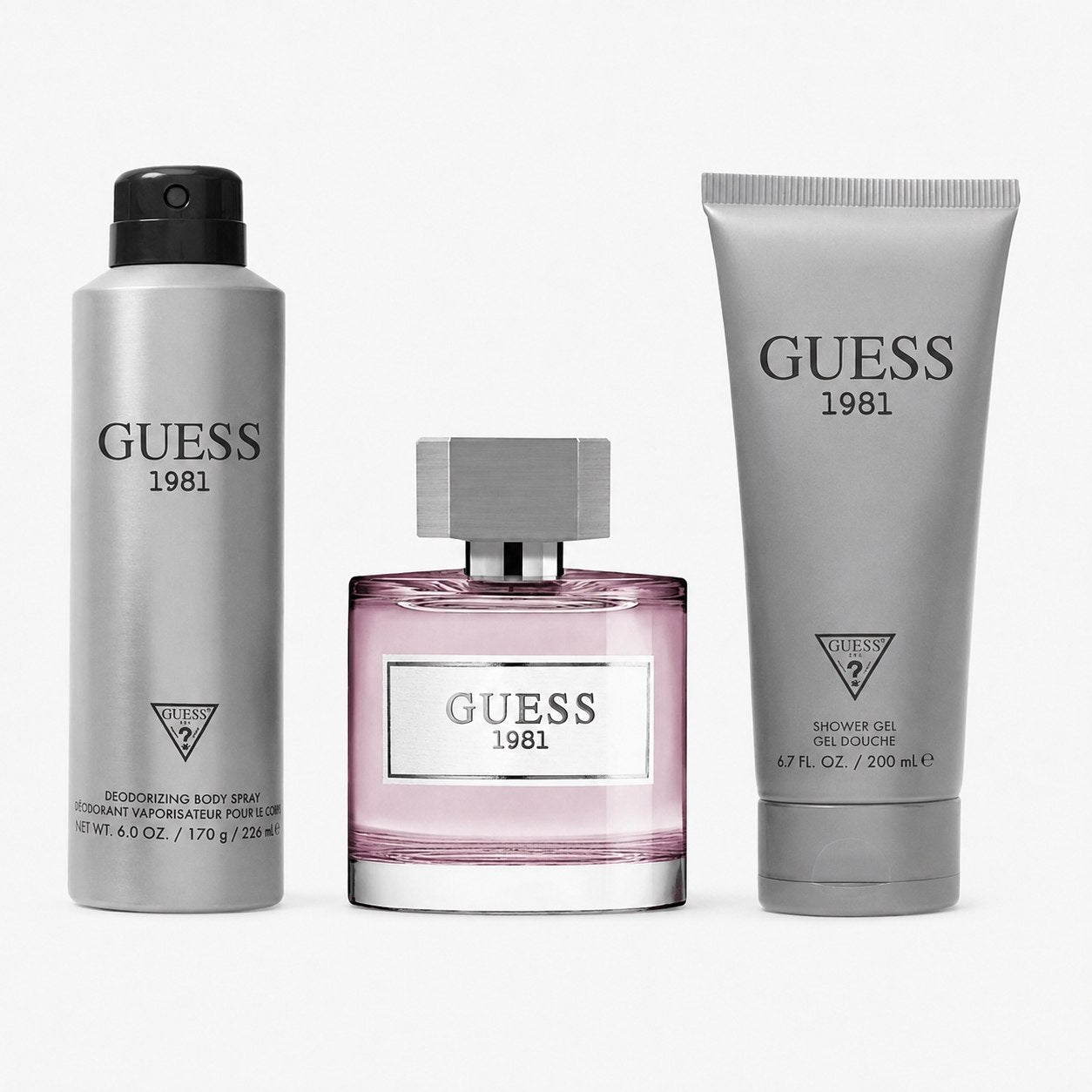 SET GUESS 1981 LOS ANGELES MEN EDT 100ML DESODORANTE 226ML GEL DE  DUCHA 200ML (H)