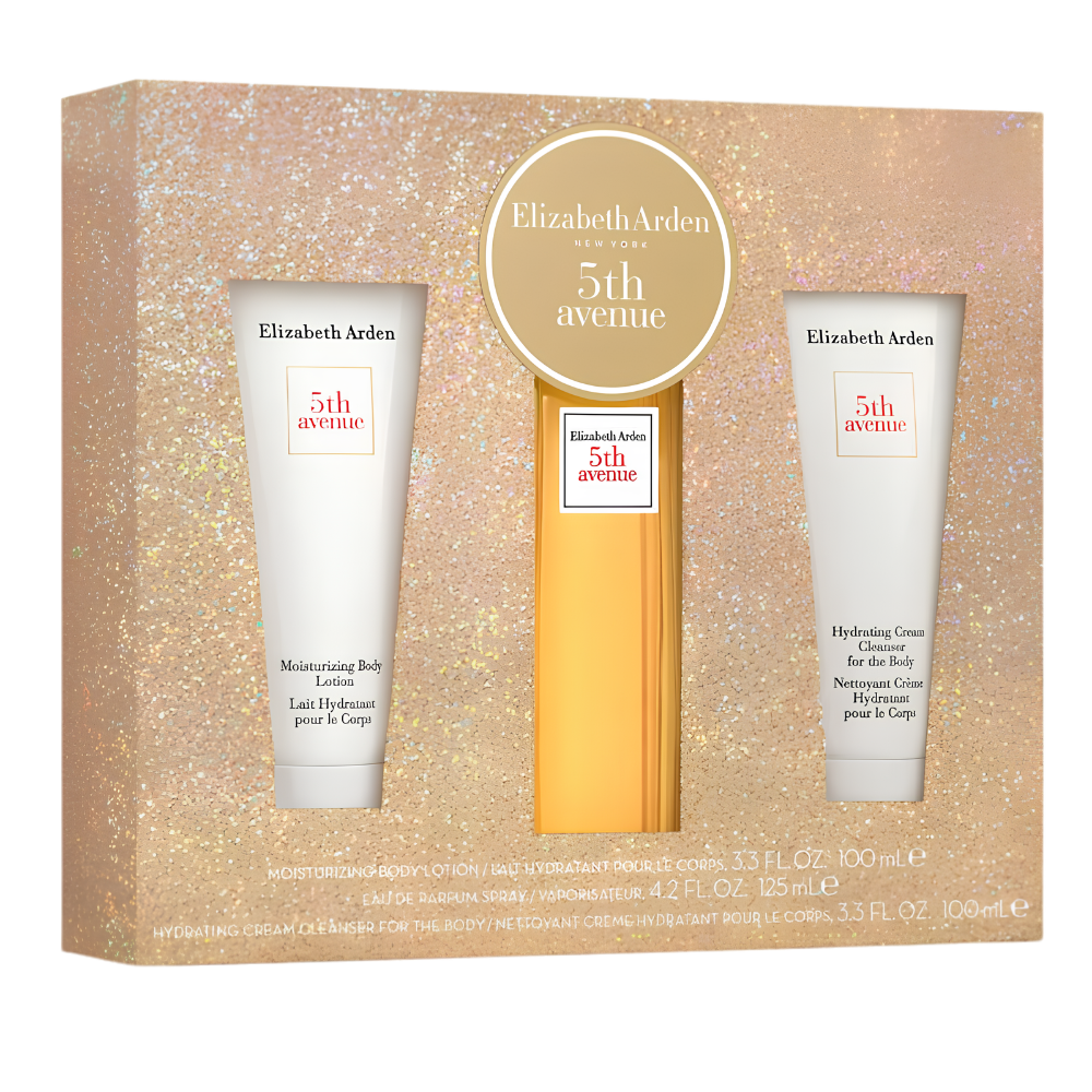 SET ELIZABETH ARDEN 5TH AVENUE EDP 125ML CREMA CORPORAL 100ML GEL DE DUCHA (M)
