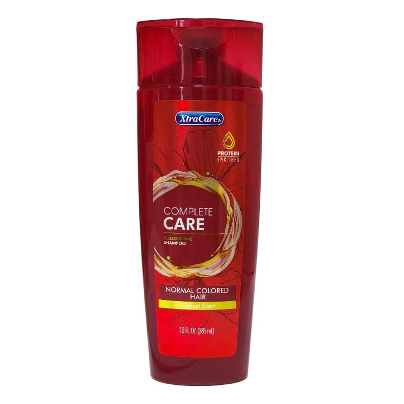 SHAMPOO PARA EL CABELLO TEÑIDO NORMAL CON AROMA TROPICAL XTRACARE 385ML