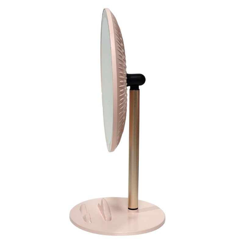 ESPEJO COSMETICO DE MAQUILLAJE LED, TRES NIVELES DE LUZ, LARGA DURACION, PULSASION LARGA, 2 COLORES