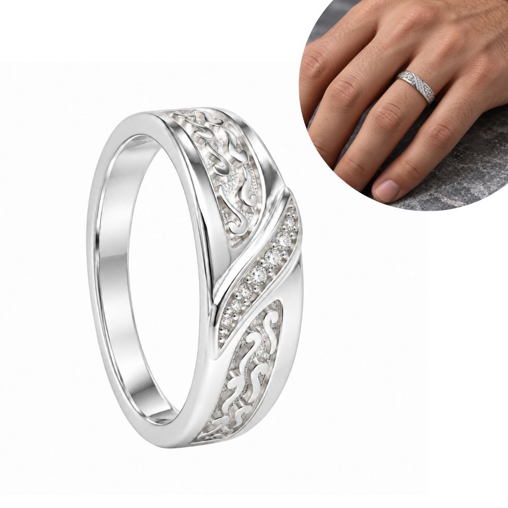 ANILLO DE PLATA 925 PARA MATRIMONIO