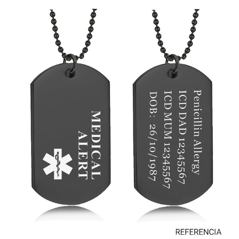 DIJE1525E FORMA PLACA PERSONALIZABLE