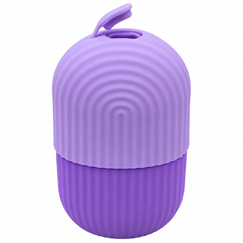 MOLDE RODILLO DE HIELO FACIAL DE SILICONA REUTILIZABLE 11CM