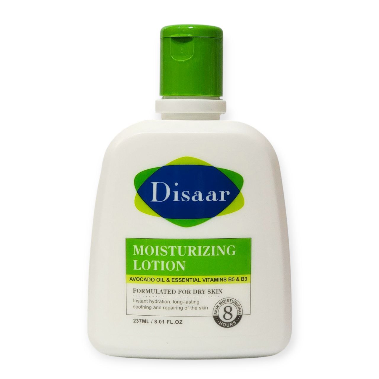 CREMA CORPORAL HIDRATANTE CON ACEITE DE AGUACATE NIACINAMIDA Y PANTENOL DISAAR 237ML