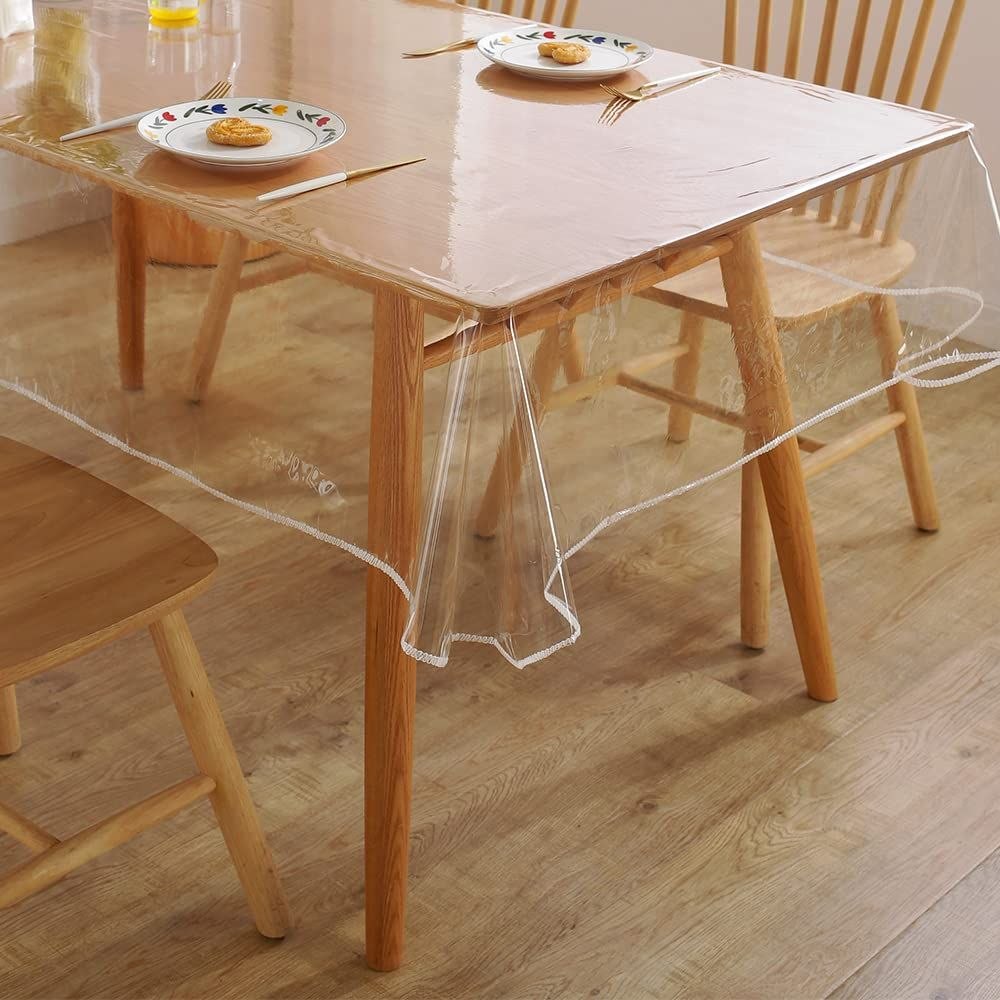 PROTECTOR DE MESA PLASTICO RECTANGULAR 132X178CM