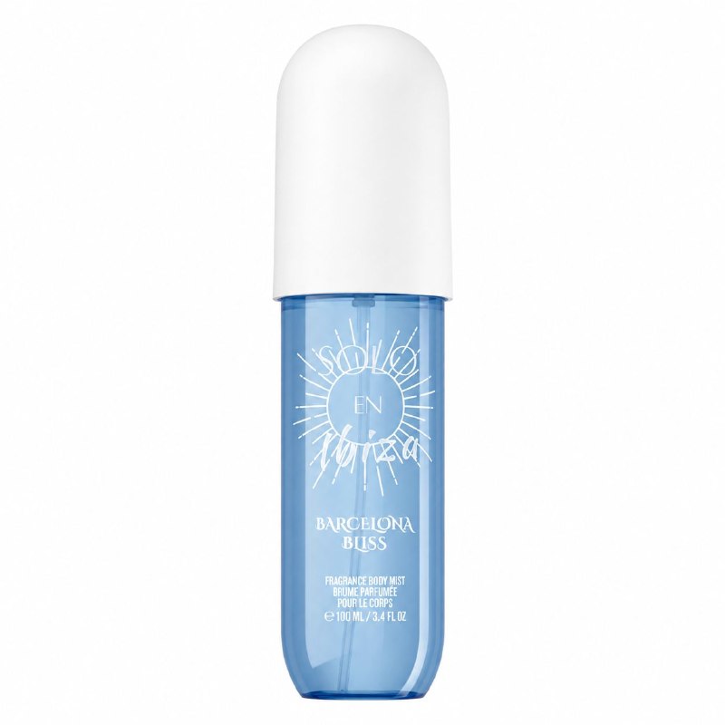 SET DE 5 SPLASH CORPORALES AROMATICOS SOLO EN IBIZA 100ML C/U