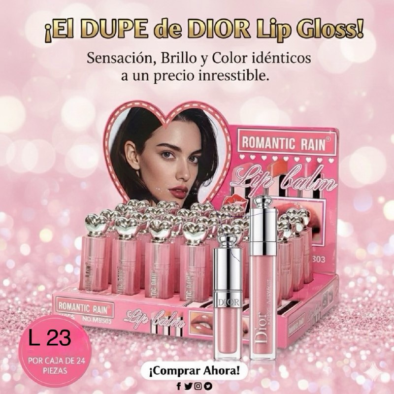 BALSAMO LABIAL ROMANTIC RAIN (DUPE DE DIOR)