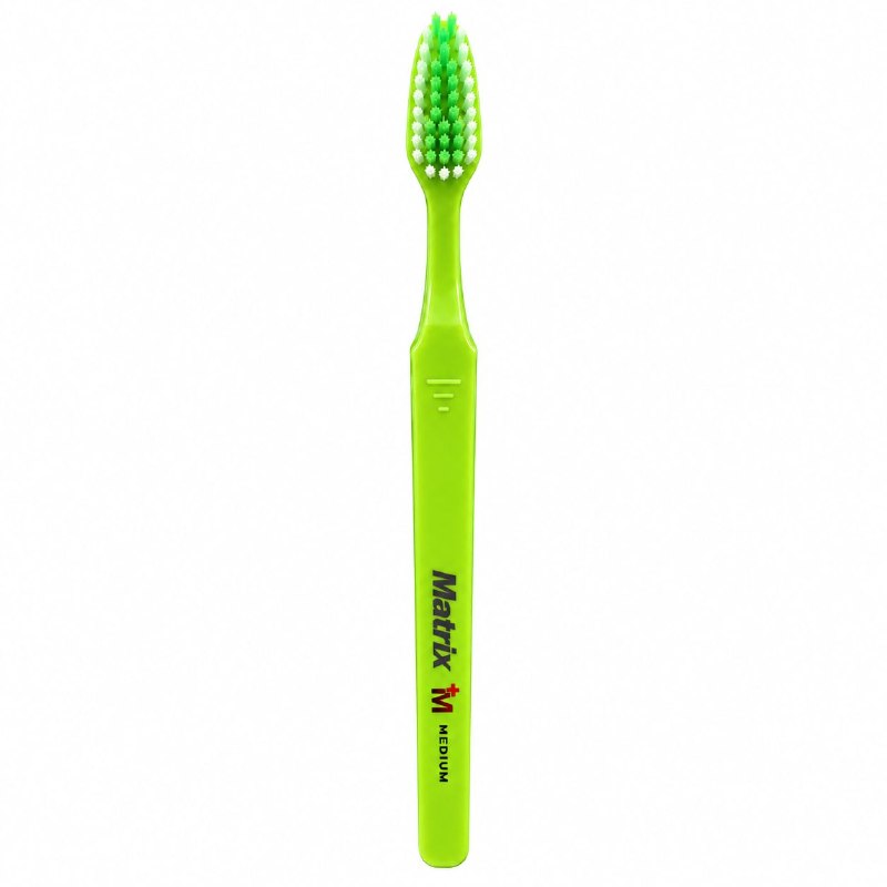 CEPILLO DE DIENTES DE LIMPIEZA PROFUNDA DE CERDAS SINTETICAS DE MEDIANAS MATRIX 19CM