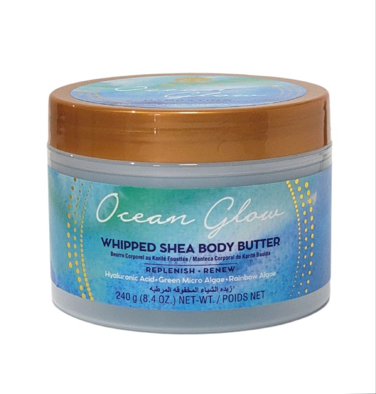 MANTECA CORPORAL DE TEXTURA BATIDA CON MANTECA DE KARITE ACIDO HIALURONICO Y MICROALGAS RAKO 240G