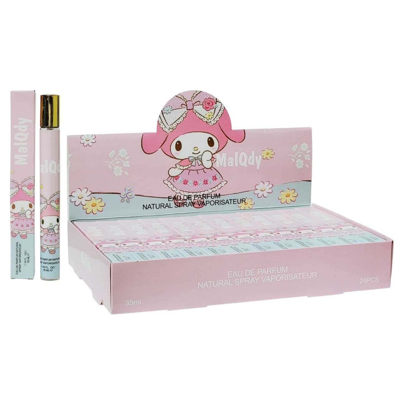 MALQDY PERFUME ECONOMICO DE TUBITO PARA NIÑA 35ML