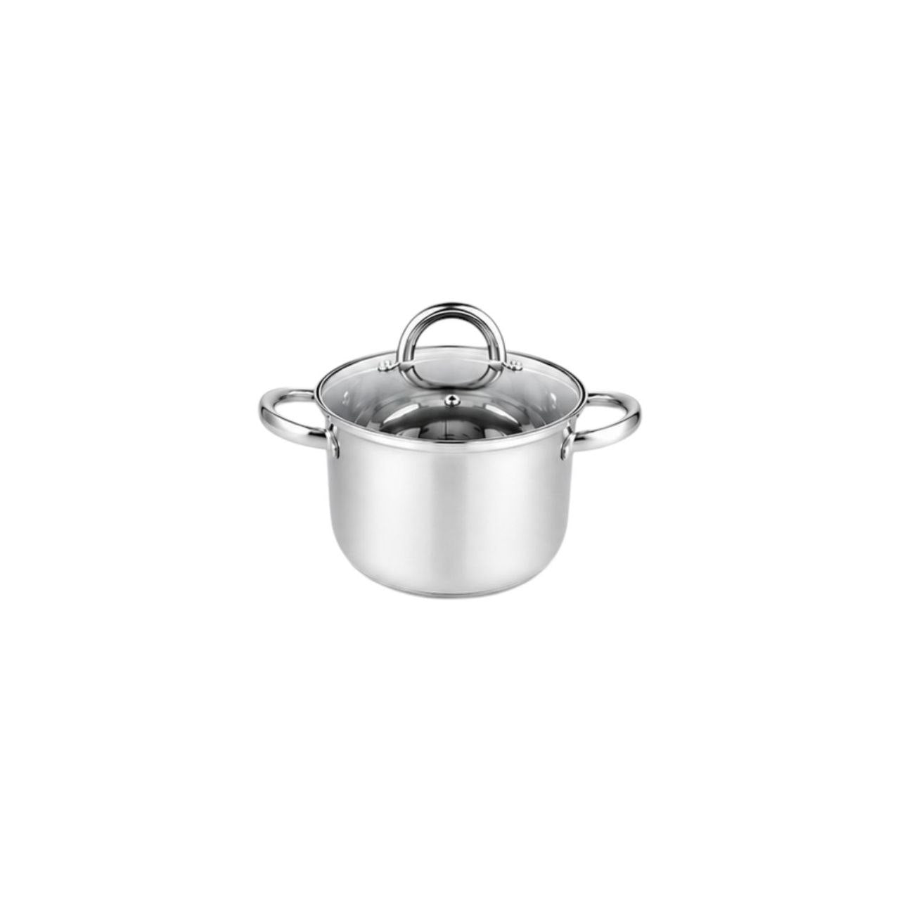 JUEGO DE OLLAS CON TAPA DE VIDRIO ROMA COLLECTIONS 14 PZAS